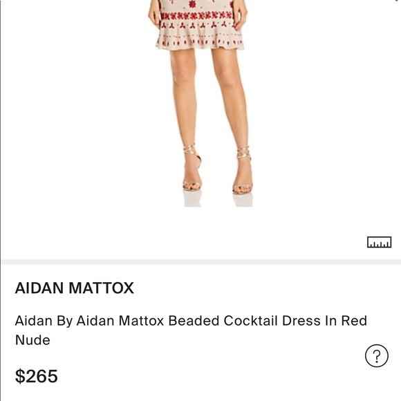 Aidan by Aidan Mattox
Beaded Cocktail Dress - Picture 17 of 17